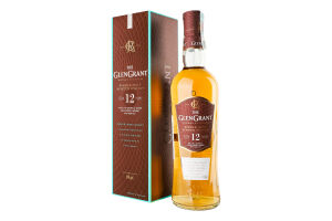 Виски 0.7л 43% шотландский Aged 12 Years The Glen Grant к/у