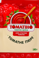 Пюре томатное асептического консервирования Томатіно д/п 180г