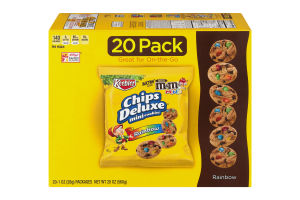 Keebler Chips Deluxe Mini Cookies Rainbow - 20 PK