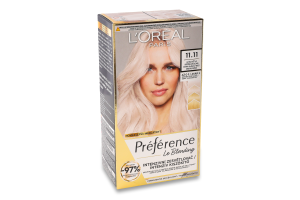 Фарба для волосся стійка Preference №11.11 L'Oreal Paris 1шт