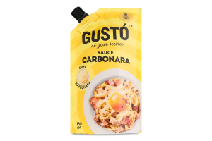 Соус Карбонара Gusto д/п 180г