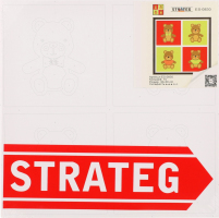 Набір д/розпису по номерах 30*30см в асортименті Strateg