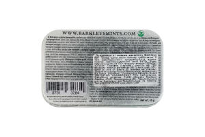 Леденцы со вкусом эвкалипта Barkleys ж/б 50г