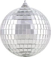 Прикраса ялинкова Куля Диско пінопласт 10см