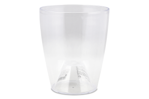 Горщик д/орхідей прозорий 12*14см Алеана