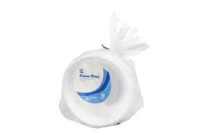 Ahold Foam Bowls Extra Thick & Strong - 30 Bowls