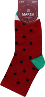 Носки женские Marca №42115 23-25 арбуз красный