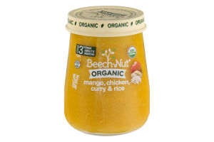 Beech-Nut Organic Mango, Chicken, Curry & Rice Stage 3