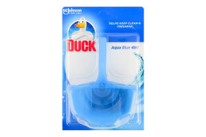 Очиститель для унитаза подвесной 4в1 Синий Aqua Duck 36г