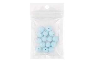 Намистини матові 10мм E40-св.блакит Ball-3FA002-D1