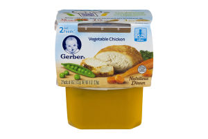 Gerber 2nd Foods Vegetable Chicken - 2 CT