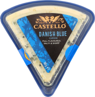 Сир м’який Danablu з блакитною пліснявою 50% 100г Castello