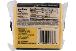 Ahold Deluxe Cheese Singles American - 16 CT