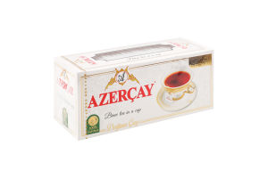 Чай черный с ароматом бергамота Azercay к/у 25х2г