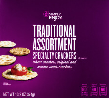Simply Enjoy Specialty Crackers Traditional Assortment