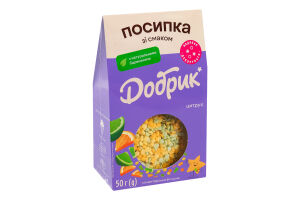 Посипка кондитерська фігурна Цитрус Добрик к/у 50г