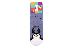 Шкарпетки дит Premier socks Пінгвін махрові р18-20