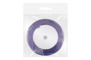 Стрічка д/подарунків мікс фіолетових тонів №44/125/191/35 сатин 1,2см*22м