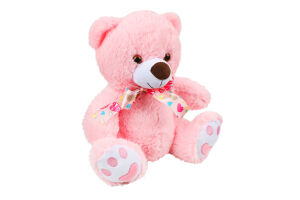 Іграшка м"яка Ведмедик 6/4 з бантом 30см Копиця