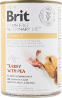 Корм д/собак Хепатік при захворюванні печінки 400г ж/б Бріт ВетДієтс