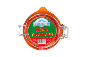 Ікра горбуші лососева зерниста солена Kamchadal 1с с/б 160г