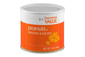 Guaranteed Value Peanuts Roasted & Salted