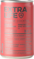 Напиток со стевией Иммунитет + витамины Vitamine сocktail Extra Life ж/б 150мл