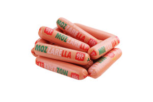 Сосиски М'ясна Гільдія с сыром Моцарелла в/с п/а