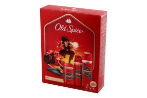 Набір Bearglove Дезодорант твердий 50мл+Дезодорант спрей 150мл+Гель д/душу та шампунь 2в1 250мл Old Spice