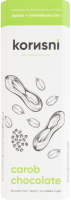 Плитка из кэроба на кокосовом молоке на какао-масле без добавленного сахара Арахис-гималайская соль Korиsni к/у 23г