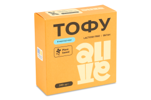 Тофу в маринаде карри пастеризованный Alive к/у 240г