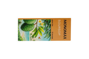 Чай зелений китайський дрібний з ароматом саусепа Soursop Monomax к/у 25х1.5г