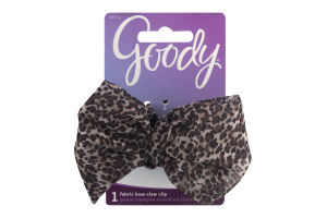 Goody Fabric Bow Claw Clip
