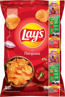 Чипсы картофельные Паприка Lay's м/у 120г
