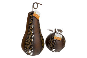 Smart Living Metal Gourd Table Decor