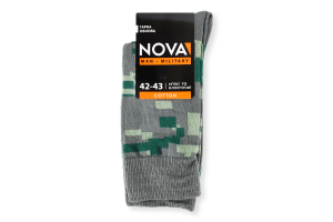 Шкарпетки чоловічі Nova Military пікселі р.27-29