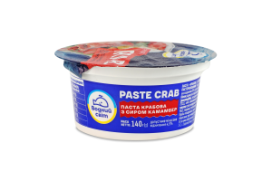 Паста крабовая с сыром камамбер Paste crab Водний світ ст 140г