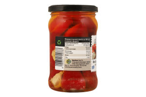 Перець червоний гострий з начинкою з вершкового сиру Almito c/б 270г