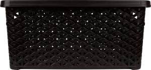 Кошик 10л коричневий з кришкою Diomedea