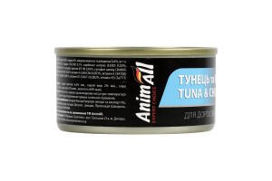 Корм д/котівз тунецем та куркою 85г ж/б ЕнімАлл