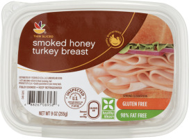 Ahold Smoked Honey Turkey Breast Thin Sliced