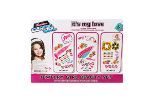 Набор игрушечный для детей от 6лет 35х24см №VA303828 Украшения для волос Glamor girl Fashion Jiali 1шт