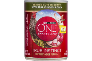 Purina One SmartBlend True Instinct Adult Dog Food Chicken & Duck