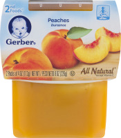 Gerber 2nd Foods Peaches - 2 CT