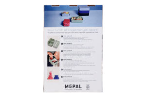 Ланч-бокс Mepal Take a Break Нордік Блю середній