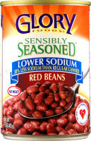 Glory Foods Sensibly Seasoned Red Beans Lower Sodium