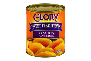 Glory Foods Sweet Traditions Peaches Halves & Pieces