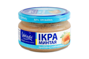 Икра минтая пробойная Veladis сл/с с/б 180г