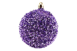 Прикраса ялинкова Куля Їжак 80мм 31236