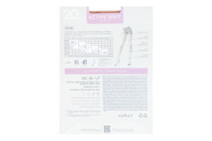 Колготки женские Conte elegant Active soft 20den 4 natural